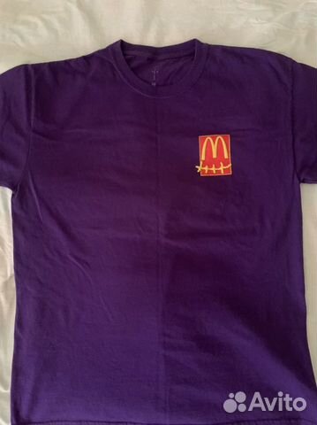 Travis scott x Mcdonalds - T-shirt оригинал