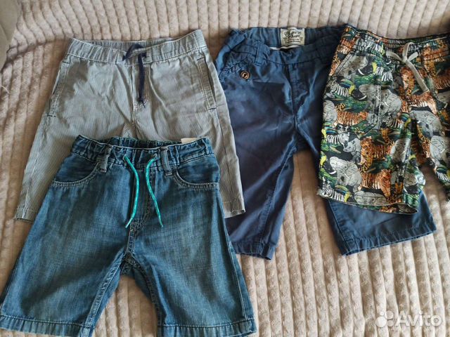 Шорты для мальчиков, цена за все 6 шт