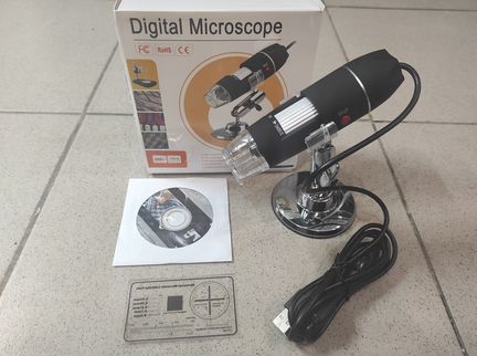 Цифровой микроскоп USB 1600х