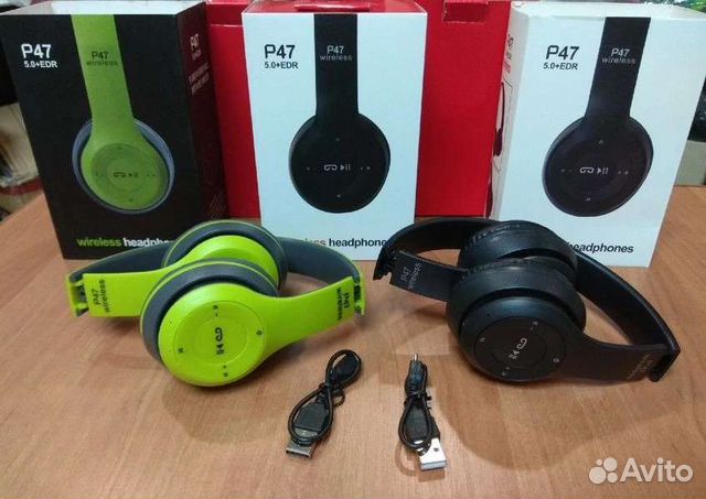 Беспроводные Bluetooth наушники P47
