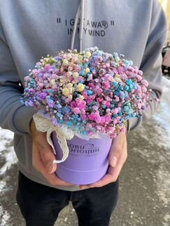 Букет из гипсофилы