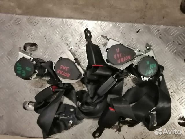 Застежка ремня безопасности зад Рено Логан 1