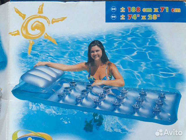 Надувной матрас intex