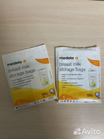 Пакеты для хранения грудного молока Medela