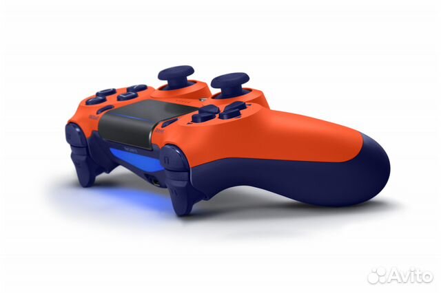 PS4 джойстик DualShock 4 V2, Sunset Orange, новый