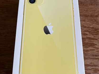 Телефон iPhone 11 128 gb желтый