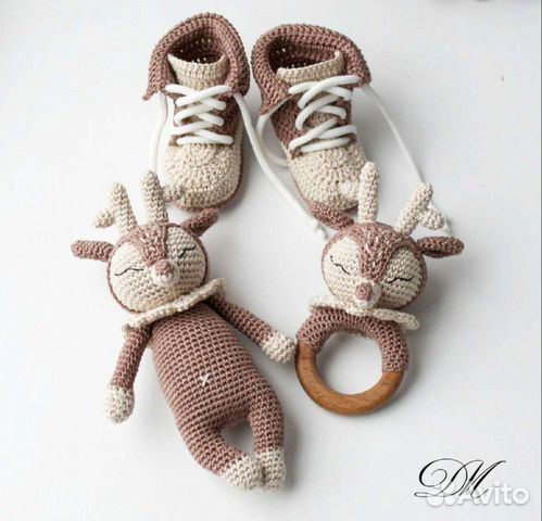 Пинетки погремушка