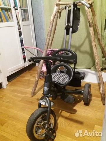 Велосипед 3-х колесный, lexus trike,черный