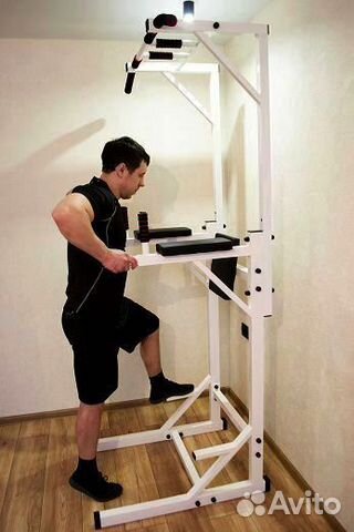 Турник напольный + брусья + пресс