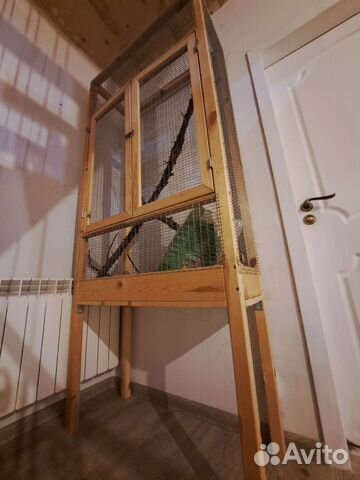 Клетка-витрина для грызунов, шиншилл, хорька