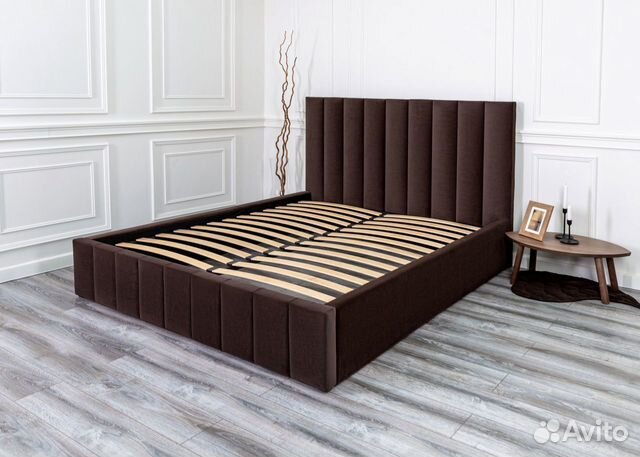 Кровать 140х200 шоколад Богема