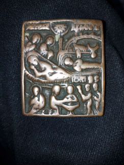 Икона старообрядцев меднолитная 17 18 век