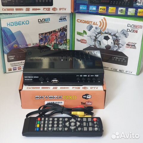 Ресивер телевизионный для цифрового тв 20 каналов