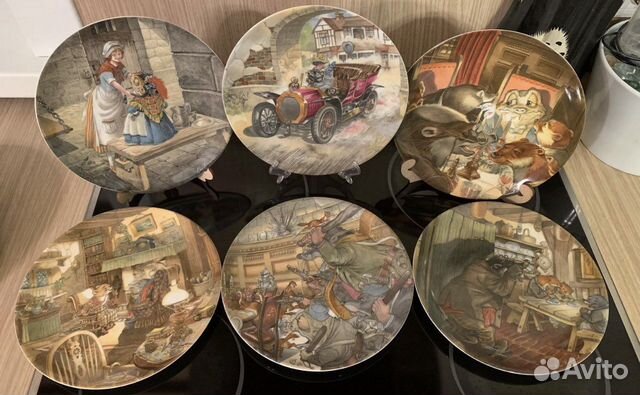 Wedgwood декоративные тарелки