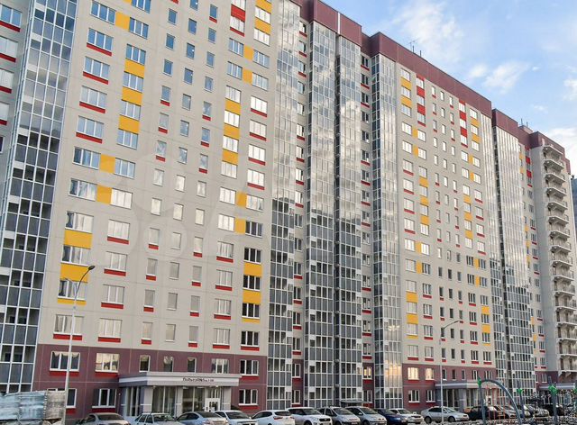 1-к. квартира, 42 м², 6/17 эт.