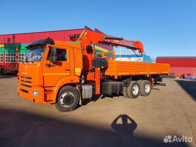КамАЗ 65115-3094-50 с КМУ, 2023
