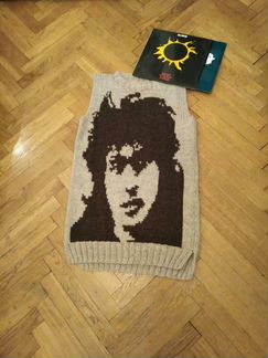 Свитер коллекц. Виктор Цой рок группа Кино богема