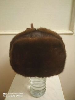 Шапка ушанка мужская