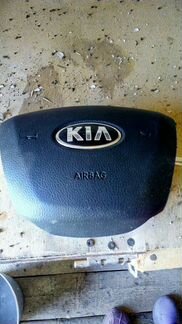 Крышка air bag Киа Рио з водителя не перетяжка