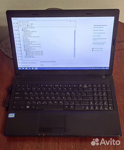 Ноутбук Аsus i3, 8gb, ssd 500gb
