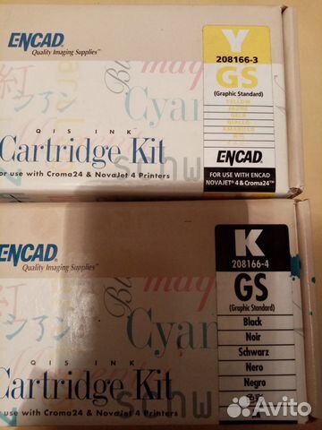 Комплект для заправки Encad Croma 24 Novajet 4 GS