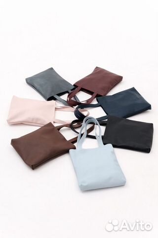Сумка шопер натуральная кожа новая