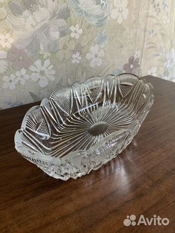 Хрустальное блюдо