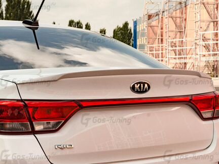 Тюнинг лип Спойлер для Kia Rio 4