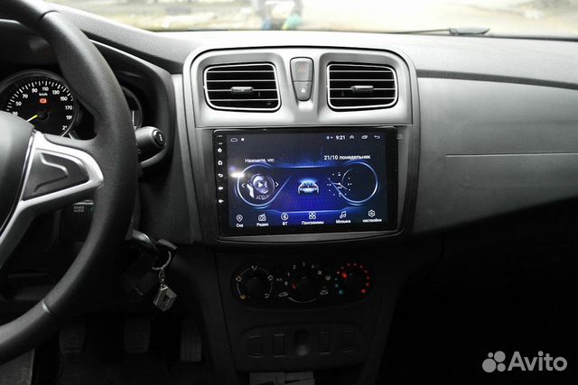 Магнитола Renault Logan 2 Android IPS экран новая