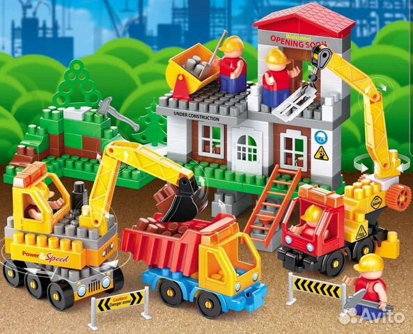 Детский развивающий конструктор Bauer