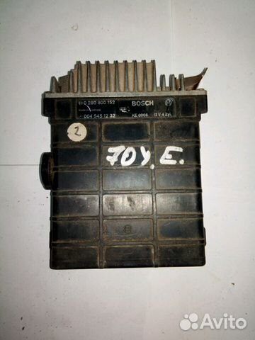 Блок управления двигателем mercedes benz A00454512