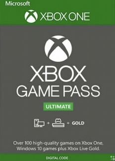 Подписка Xbox live gold + pass