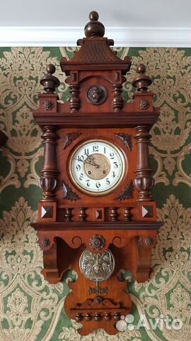 Настенные часы с боем Kienzle с 1898-1899 г