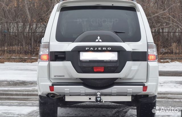 Фаркоп тсу /съемный квадрат/mitsubishi Pajero IV