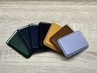 Apple magsafe leather wallet (синий, черный и тд) объявление продам