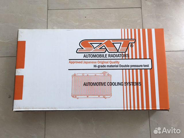 Радиатор охлаждения Toyota corolla 150