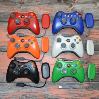 Беспроводной джойстик для пк от Xbox 360 +приёмник