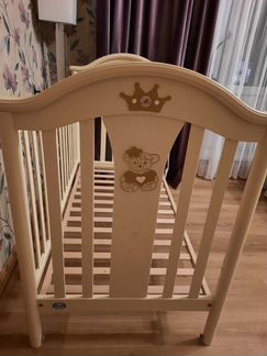 Детская кровать pali и матрас plitex