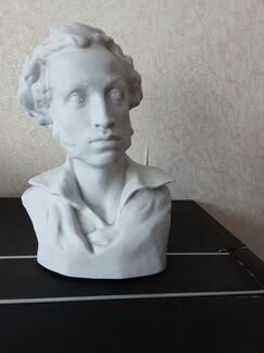 Бюст Пушкина лфз СССР 50-е годы отличный