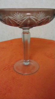 Ваза марганцевое стекло