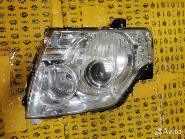 Стекло фары Pajero 2006 (215)