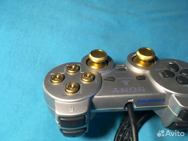 Dual shock 2 Silver-Gold