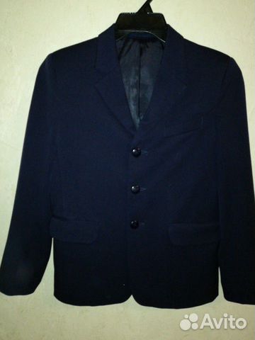 Пиджак для мальчика 140 см