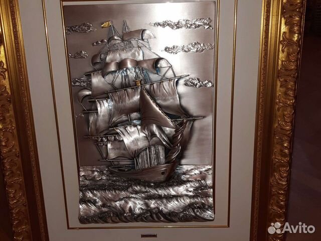 Картина. Серебро 925 пробы
