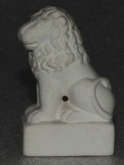 Сидящий лев. Бисквит. лфз