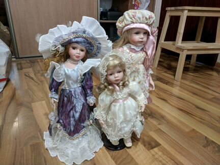 Куклы фарфоровые