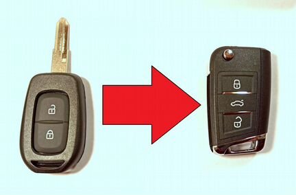 Ключ Рено Дастер, Renault Duster, Dokker, выкидной