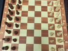 Шахматы шашки нарды деревянные 3в1 w001m