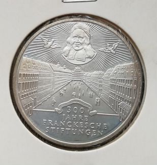 Германия фрг 10 марок серебро