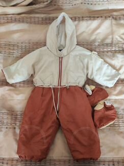 Детский теплый комбинезон
